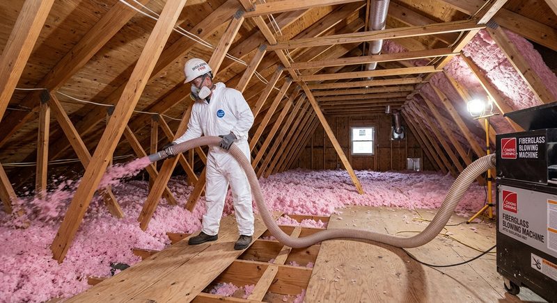 Attic Insulation in Kessler Park